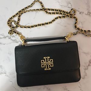 Tory Burch Black Leather Handbag